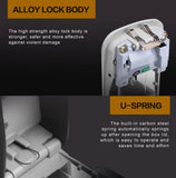 Password Lock Box – Anti-theft Wall-mounted Key & Card Safe thumbnail 6