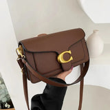 Fashionable Underarm Shoulder Bag with Dual Straps and Diagonal Small Square Design – PU Leather Satchel thumbnail 5