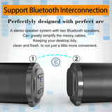TV Car Sound Bar – Wired & Wireless Bluetooth Home Surround SoundBar for PC, Theater, TV, and Computer thumbnail 9