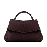 Women’s Pleated Faux Leather Handbag – Luxurious Texture Shell Shoulder Bag thumbnail 9