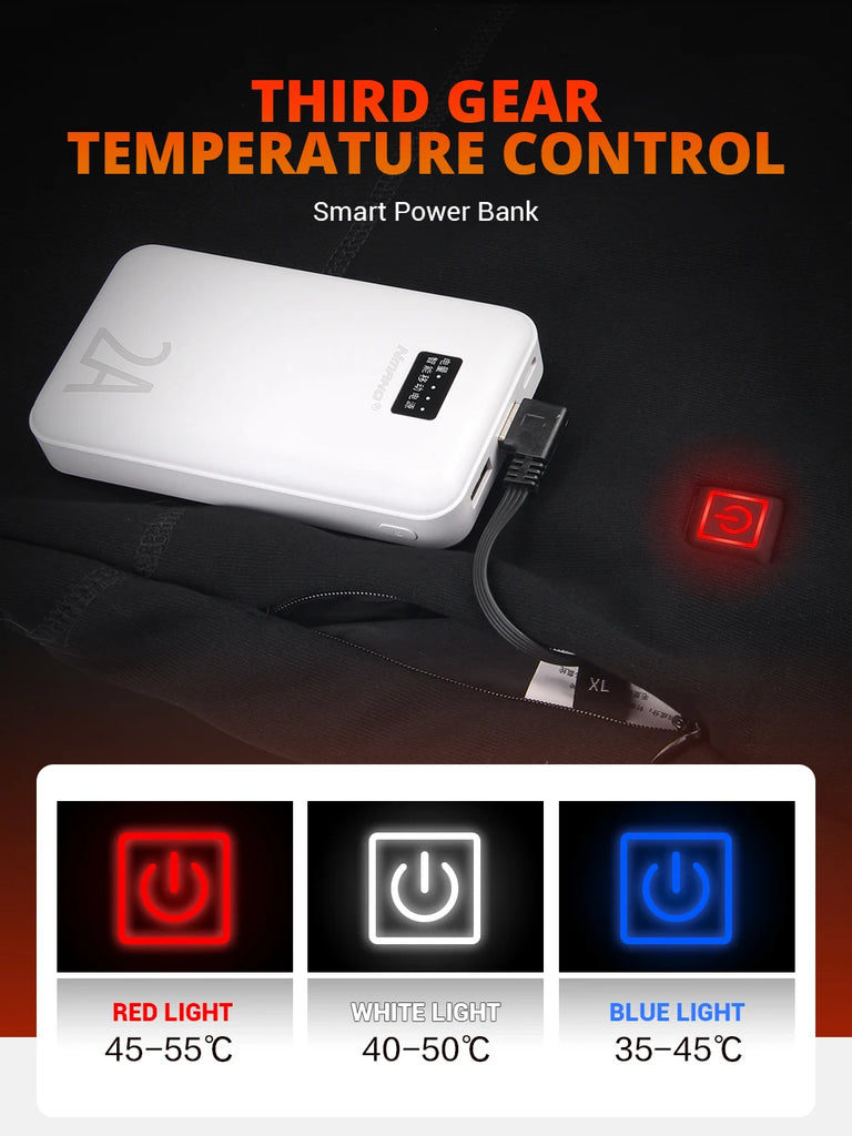 Self-Heating Thermal Jacket & Pants Set – USB Electric Heated Clothing for Men & Women | IRONRIDE