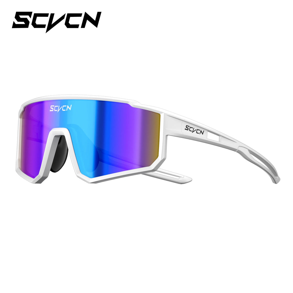 SCVCN Kids Photochromic Cycling Sunglasses UV400 TR90 Lightweight Sports Glasses for Boys and Girls Age 6–14