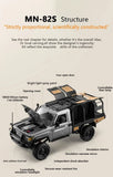 MN MODEL 1:12 RC Toyota Land Cruiser LC79 Rock Crawler MN82S Off-Road Pickup Truck thumbnail 8