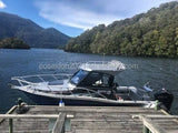 22ft High-Speed Aluminum Fishing Boat with Outboard Engine | Sport Yacht Cabin Cruiser thumbnail 7