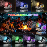 2025 Upgraded Bubble Machine with Remote Control, Automatic Rotation, RGB Lights, Rechargeable 1800mAh Battery, Type-C Charging – Kids & Party Fun thumbnail 4