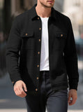 Men’s Spring Business Casual Single-Button Multi-Pocket Jacket thumbnail 33