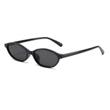 Retro Oval Cat Eye UV400 Sunglasses for Women – Trendy Small Frame Punk Sun Protection Shades thumbnail 28