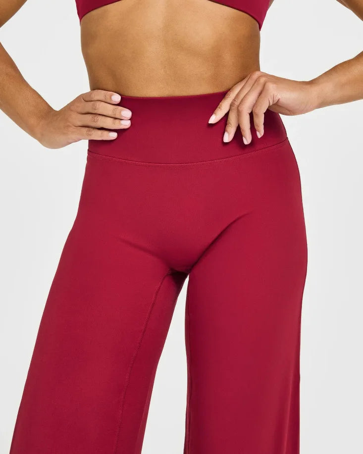 NCLAGEN Women's Sport Trousers – Straight-Leg Ultra Soft Yoga & Running Pants