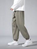 Men’s Big Size Hip Hop Jogger Sweatpants 6XL–8XL Loose Fit Cotton Blend Pants thumbnail 1