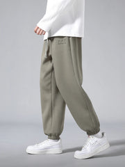 Men’s Big Size Hip Hop Jogger Sweatpants 6XL–8XL Loose Fit Cotton Blend Pants