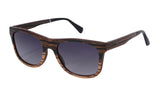 SHINU Handmade Natural Wood Polarized Sunglasses – Ebony, Zebra & Red Sandalwood UV400 Rectangle Frame for Men & Women thumbnail 13