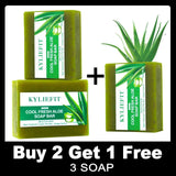 Aloe Brightening Soap Bar 200g – Dark Spot Removal, Acne Control & Oil Balancing for Face and Body thumbnail 14