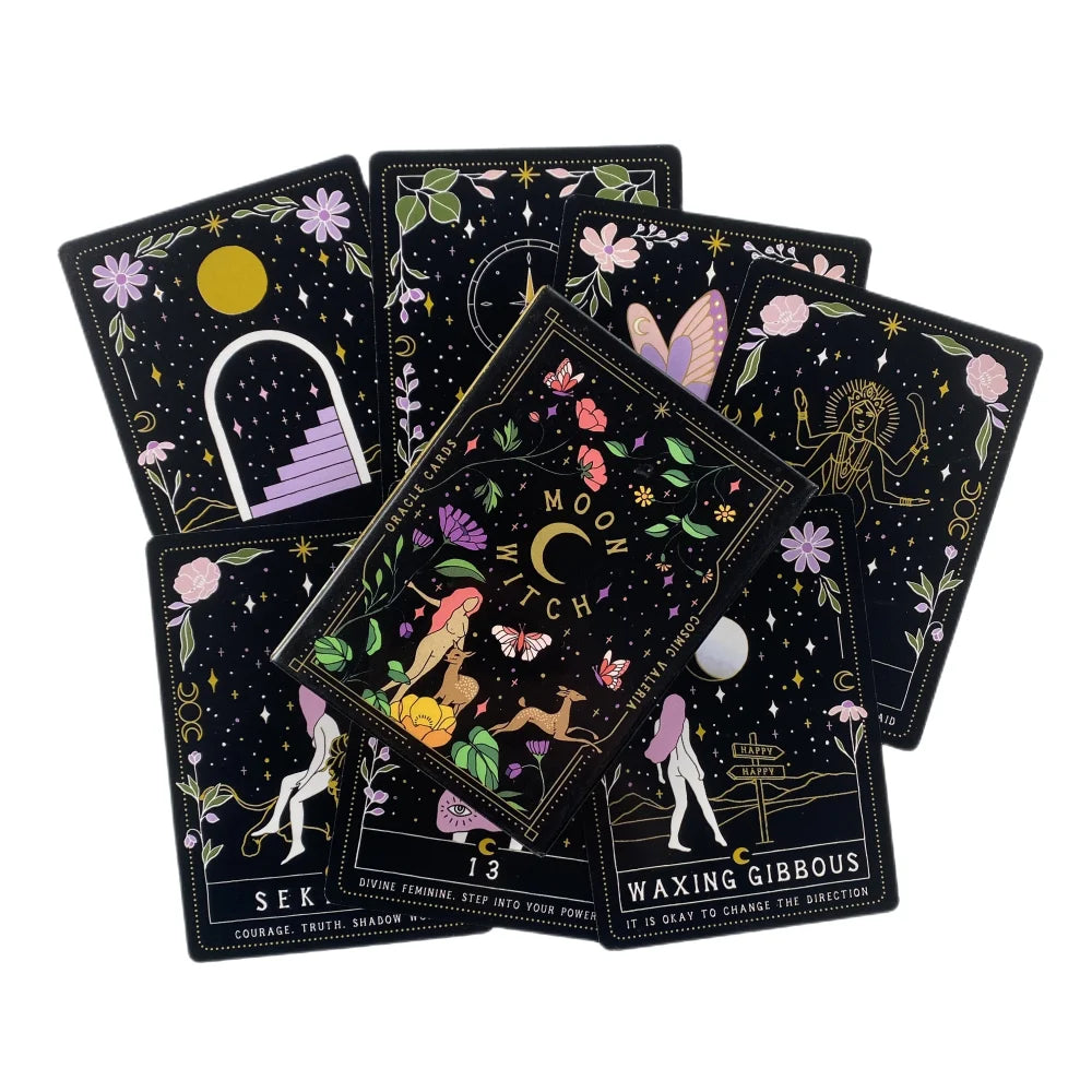 Green Witch Oracle Cards – Fortune-Telling & Divination Deck