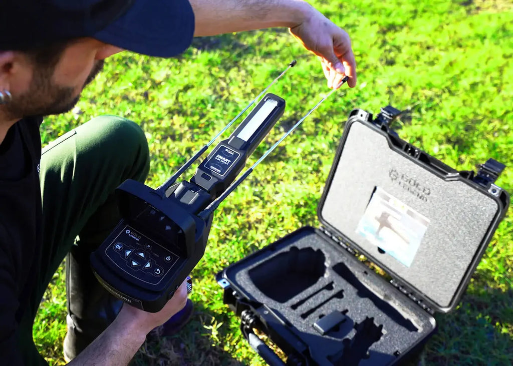 LanYuXuan Gold Deep Treasure Metal Detector – 3–4 Meter Depth, Cavity & Metal Detection