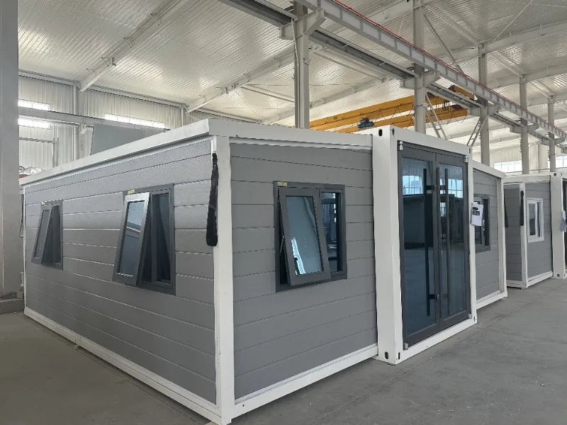 Expandable Prefab Container House 20ft 30ft 40ft Portable Steel Modular Home