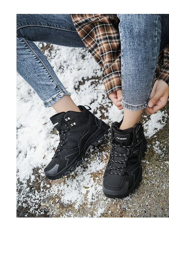 Winter Women’s Velvet Warm Hiking Shoes – Waterproof, Durable & Built for Adventure