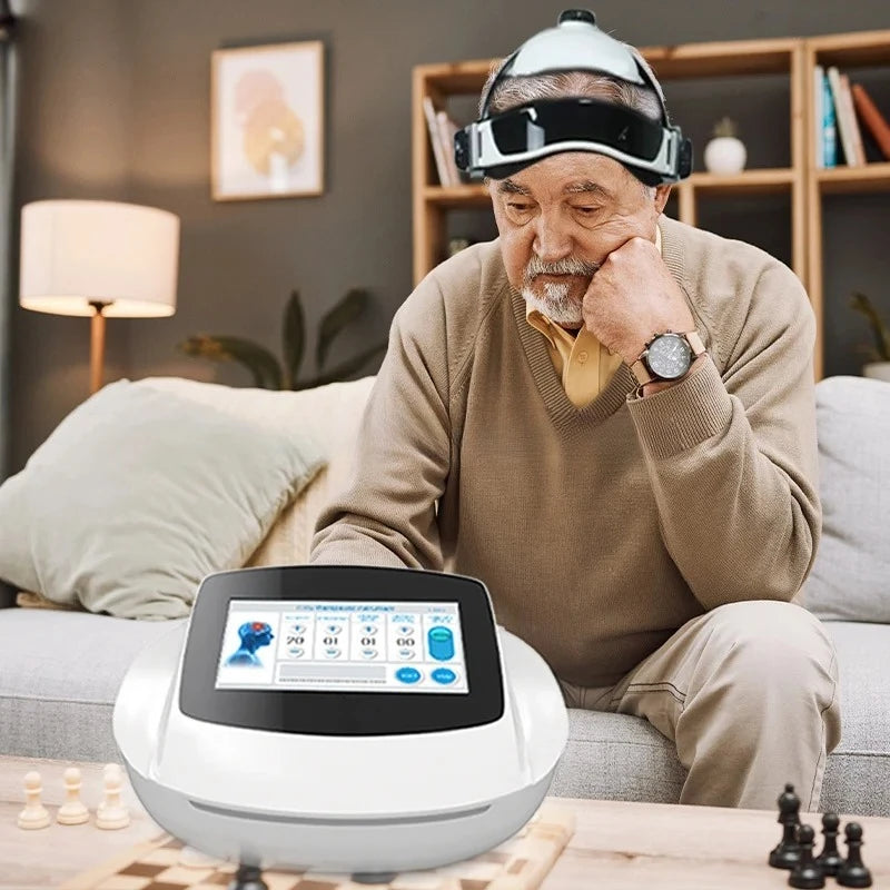 LB-KFY-100 rTMS Transcranial Magnetic Stimulation Helmet – 1–50Hz Rehabilitation Therapy Device for Home Use
