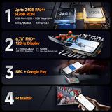 Ulefone Armor 26 Ultra 5G Rugged Waterproof Smartphone 120W Fast Charging 15600mAh 200MP+64MP Camera 24GB+512GB NFC thumbnail 6