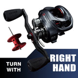 Seasir Salminus Baitcasting Reel – 8.0:1 Gear Ratio | Dual Aluminum Spools | 11+1BB | 12KG Drag Power thumbnail 24