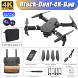 Professional E88 Pro 4K HD Camera Drone WiFi FPV Foldable RC Quadcopter Helicopter for Kids and Adults thumbnail 27