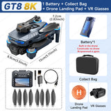 GT8 8K Professional HD Drone with Dual Cameras, 4.3” Screen Remote, Brushless Motor & Obstacle Avoidance – Foldable Quadcopter thumbnail 30