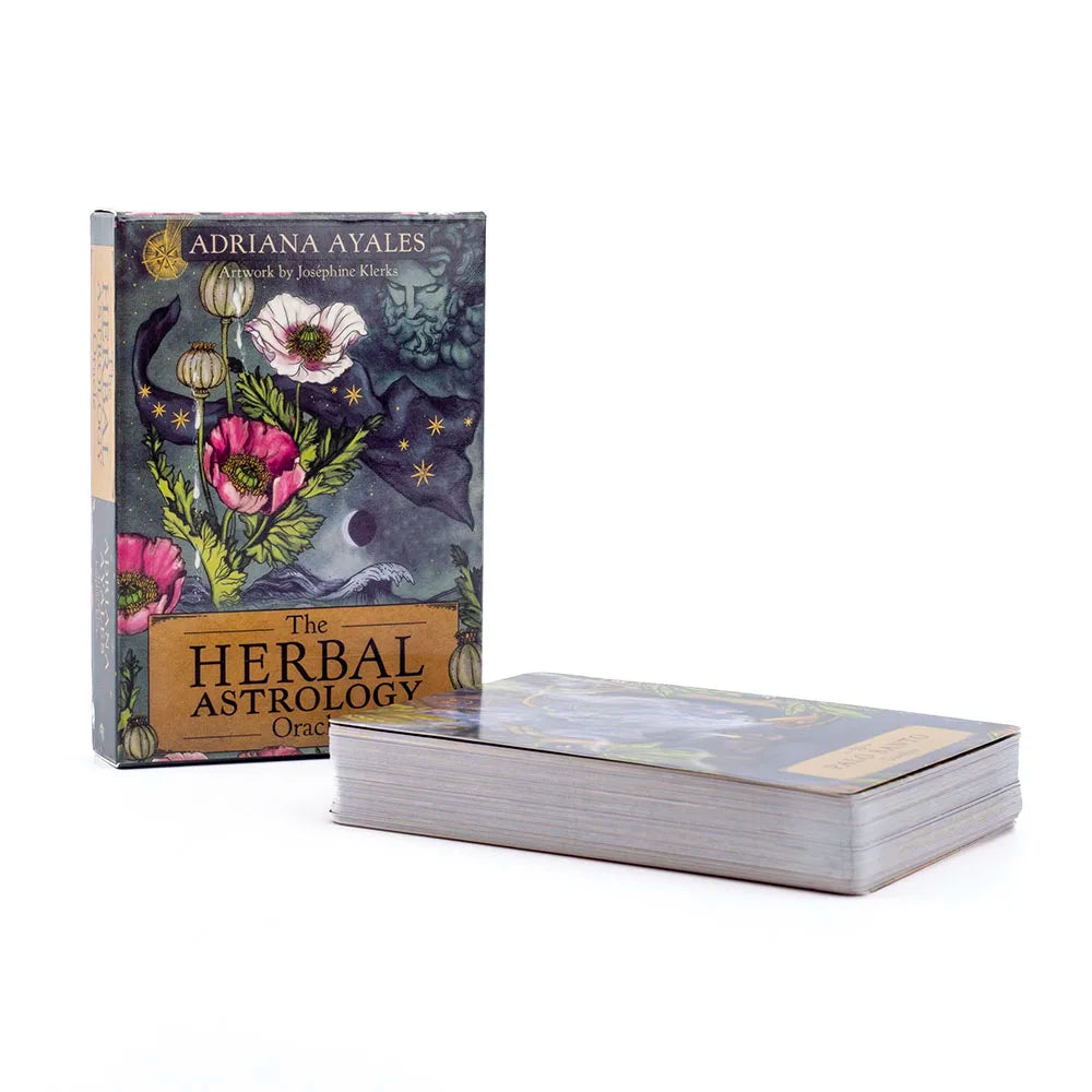 Herbal Astrology Oracle Card Deck – 55 Cards for Plant Healing & Astrological Wisdom