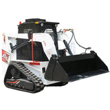 Customized Mini Skid Steer Loader with Snow Blower – Track Type, Enclosed Cab, 24HP CE EPA Certified thumbnail 4
