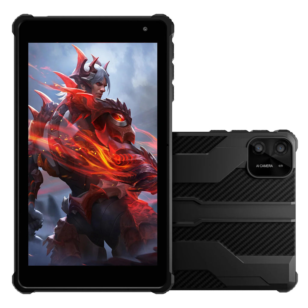PRITOM 7 Inch Android 14 Tablet, 8GB RAM (3GB + 5GB Expandable), 64GB ROM, Octa-Core A523 Processor, WiFi 6, Dual Camera, IPS Display, Black