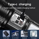 UltraBright™ 1500W Rechargeable LED Flashlight – 6,000M Long Range Tactical Torch (Built-in Power Bank) thumbnail 16