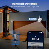 Hiseeu 5MP WiFi CCTV PTZ Camera Security System Kit – 10CH NVR with AI Motion Tracking & Color Night Vision thumbnail 3