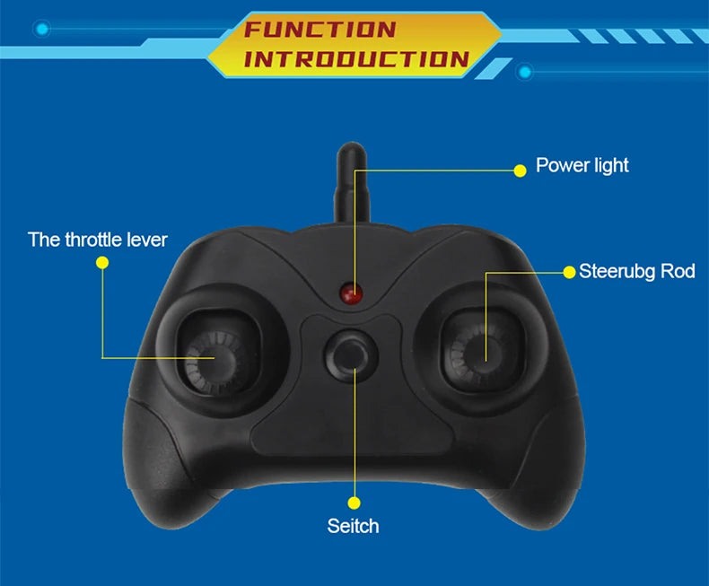RC Foam Aircraft SU-35 Fighter Plane 2.4G Remote Control Glider for Kids and Adults