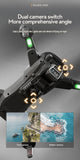 S2S Mini Drone 8K HD Camera with Obstacle Avoidance, Brushless Motor, Foldable RC Quadcopter for Kids thumbnail 14