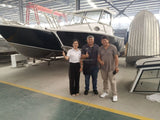 25ft / 7.5m Aluminum Easy Craft Fishing Boat – CE Certified, Outboard Ready, 8 Person Capacity thumbnail 33