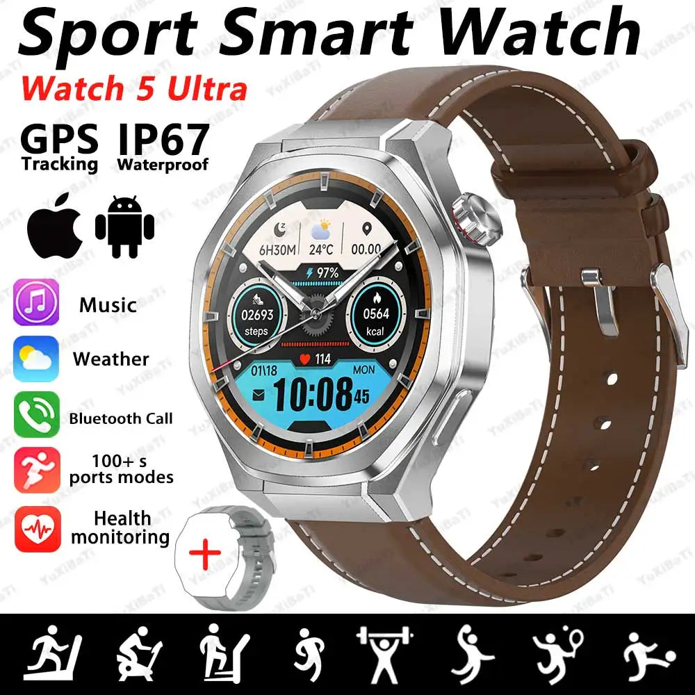 Huawei GT5 Pro Smart Watch for Men — 2025 Edition