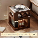 Solid Wood Bedside Table with Storage – Modern Minimalist Bedroom Side Table thumbnail 42
