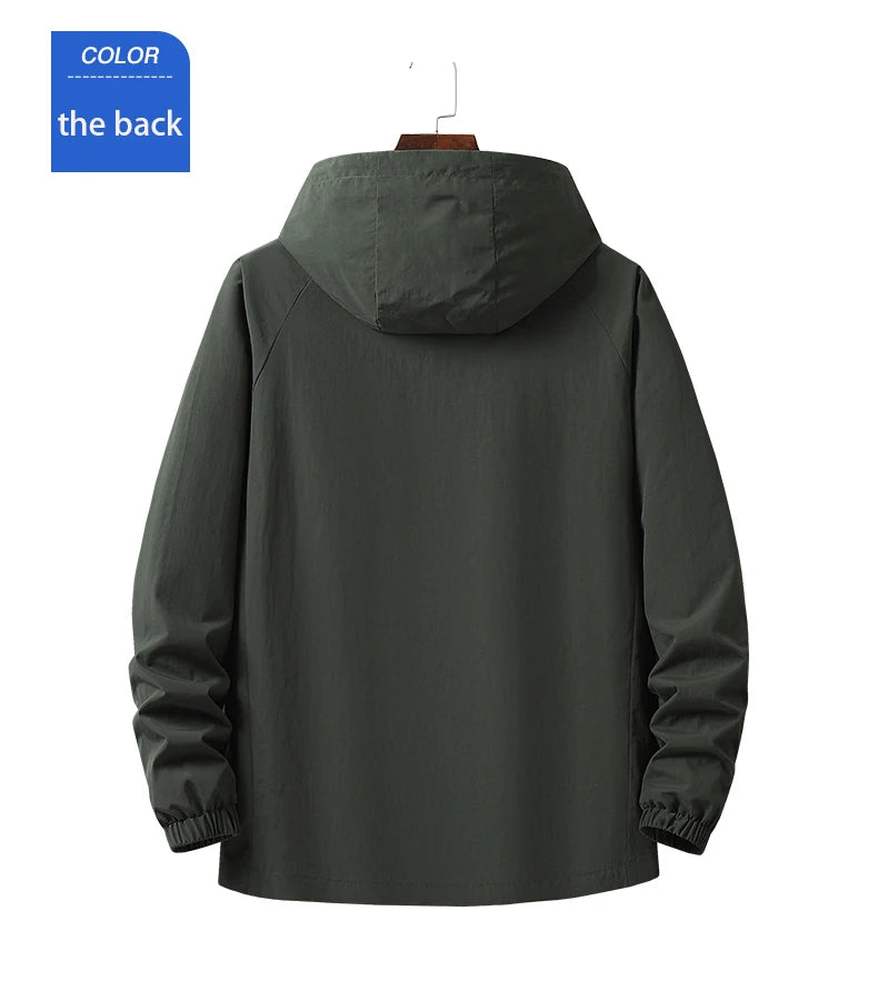 Naturehike Windbreaker Tactical Jacket – Waterproof Outdoor Hooded Softshell for Camping, Hiking & Adventure