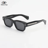 SJEFF Luxury Acetate Square Sunglasses UV400 Polarized Prescription Ready – Unisex Fashion Designer Eyewear thumbnail 3