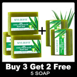 Aloe Brightening Soap Bar 200g – Dark Spot Removal, Acne Control & Oil Balancing for Face and Body thumbnail 16