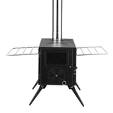 Tent Stove Outdoor Portable Wood Burning Stove – With Detachable Chimney thumbnail 2