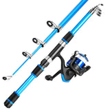 SantaKing Spinning Fishing Rod & Reel Combo – Telescopic Rods 1.8M / 2.1M / 2.4M with 5.2:1 3BB Reel, Max Drag 5kg thumbnail 15