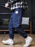 Men’s Plus Size Loose Harem Jeans – Streetwear Cargo Jogger Denim Pants thumbnail 2