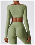 Seamless 2-Piece Women’s Yoga Set – Fitness Leggings & Sports Bra Workout Suit thumbnail 21