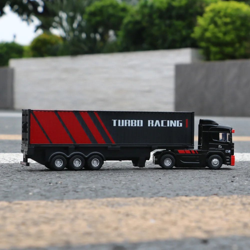 Turbo Racing C50-T 1:76 Remote Control Truck with Lights and Horn – RTR Version