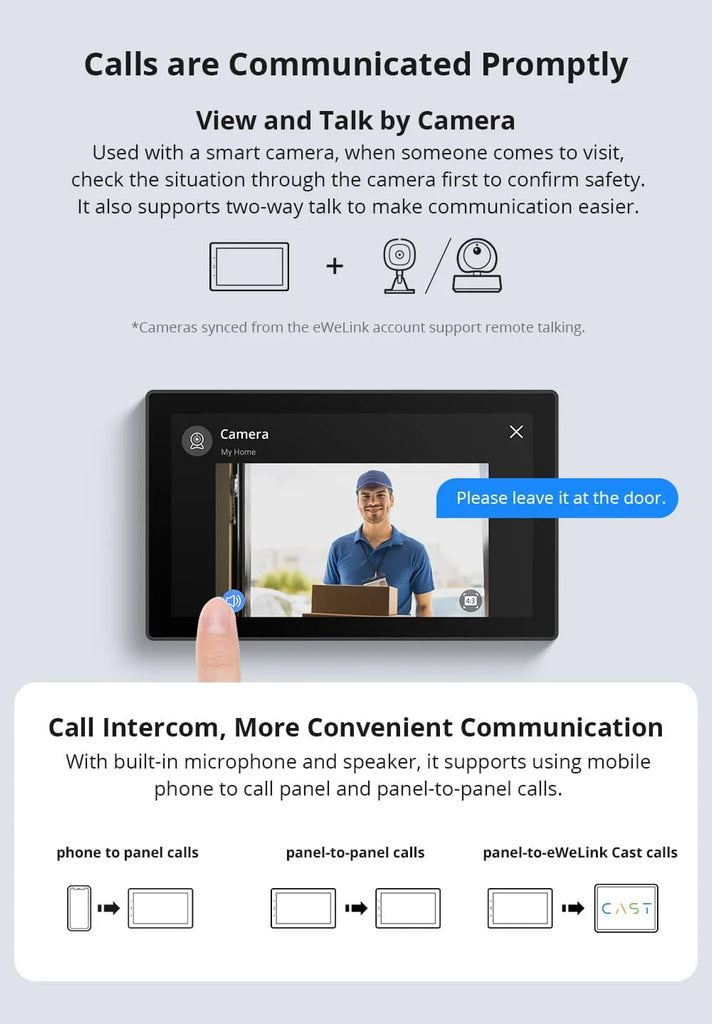 SONOFF NSPanel Pro 120 Smart Home Control Panel with Zigbee Gateway & Power Monitoring