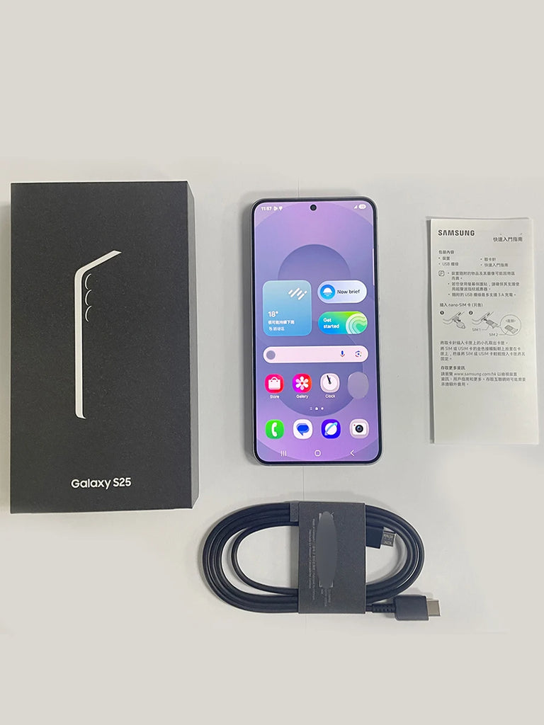 Samsung Galaxy S25 5G AI Smartphone 6.2 Inch 120Hz AMOLED Snapdragon 8 Elite 50MP OIS IP68 Dual SIM NFC
