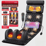 Electric Full Body Massage Mattress with Heating and Hand Control – Neck, Shoulder, Waist, Back & Leg Airbag Kneading Vibration Cushion thumbnail 35
