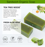 Aloe Brightening Soap Bar 200g – Dark Spot Removal, Acne Control & Oil Balancing for Face and Body thumbnail 11