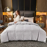 Five-Star Hotel Style Goose Down Duvet – Warm Winter Quilt for Single & Double Beds – Soft Quilted Polyester Comforter 150x200cm to 200x230cm thumbnail 35