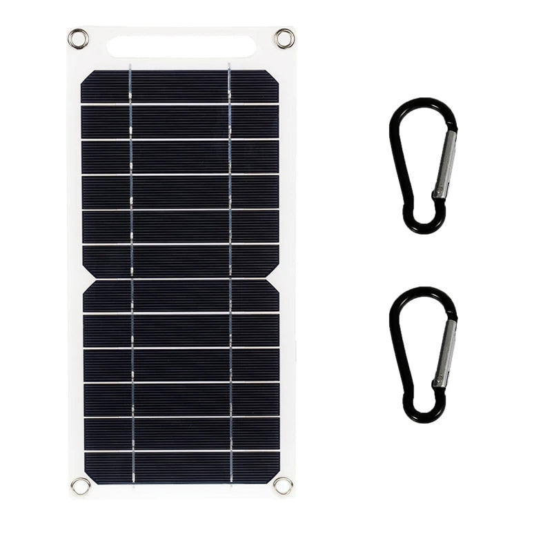 30W Portable Solar Panel Charger with USB – Waterproof Outdoor Power for Hiking, Camping & Travel