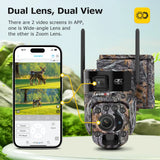 LS VISION Dual Lens Solar Security Camera – 4K WiFi/4G Wireless Outdoor Camera with Auto Tracking, 60X Zoom & Night Vision thumbnail 3